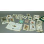 A quantity of Victorian and Edwardian cut paper friendship and romantic cards