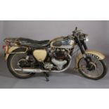 BSA 650 Gold Flash Twin Motor Cycle, cast cylinder head Reg No: XWW 374 1st Registered: 11.04.1959 -