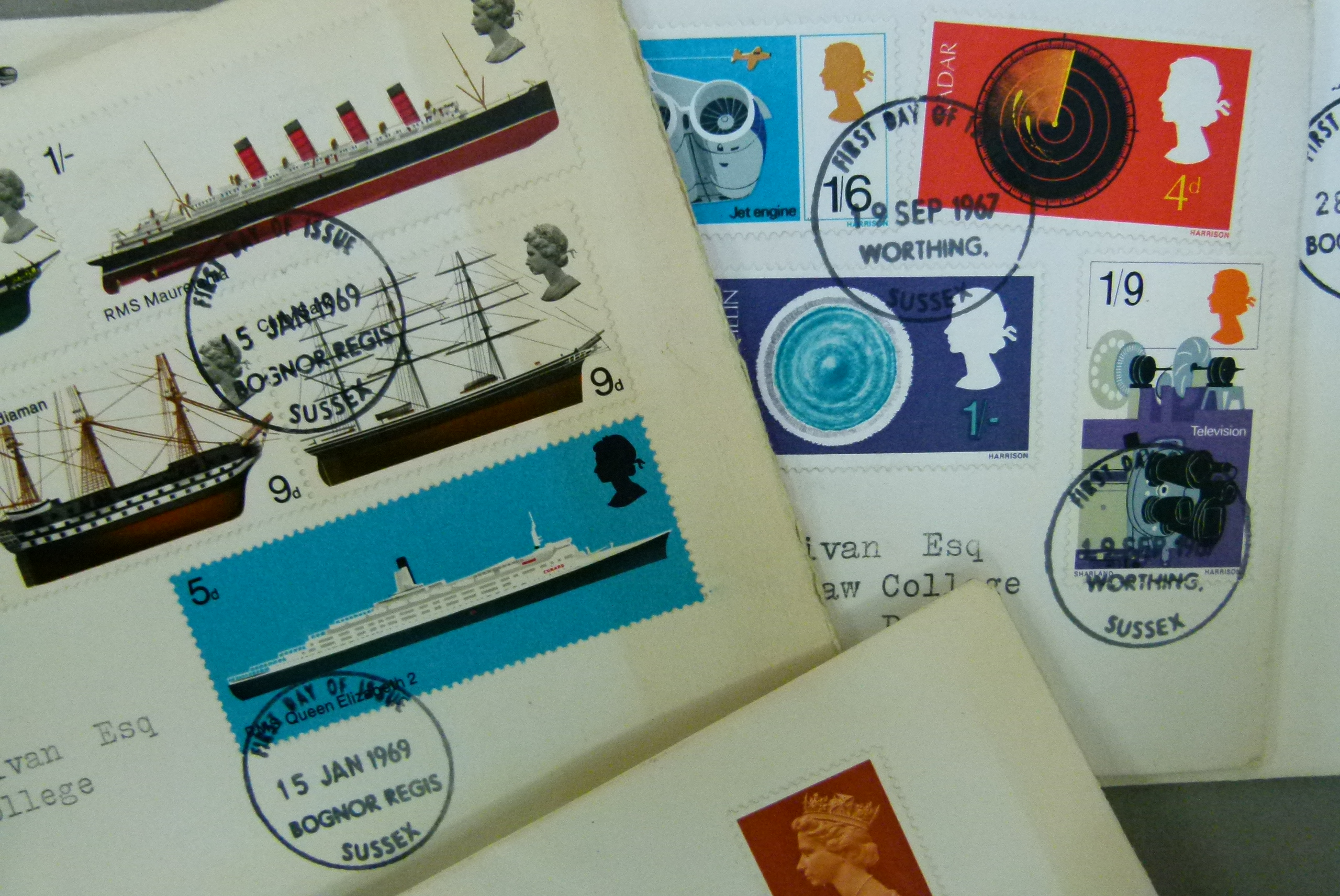 Three world stamp albums, mixed, mainly hinged and mounted, approximately sixty GB EIIR pre- - Image 6 of 8