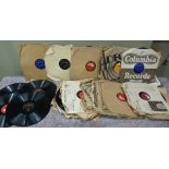 A quantity of 78rpm records mainly classical