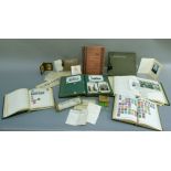 A collection of items relating to the First World War service of H Lane Fox including, a scrap album
