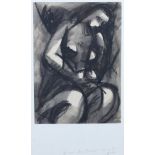 ARR JEAN-GEORGES SIMON (Hungarian 1894-1968) Woman, portrait, three quarter length, sitting,