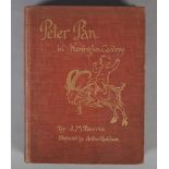 Barrie J.M, Peter Pan in Kensington Gardens, 1st ed. pub 1906 Hodder & Stoughton, London, cloth with