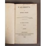 Lockhart, John Gibson, Valerius; A Roman Story. Edinburgh, Archibald Constable, 1821. First edition,