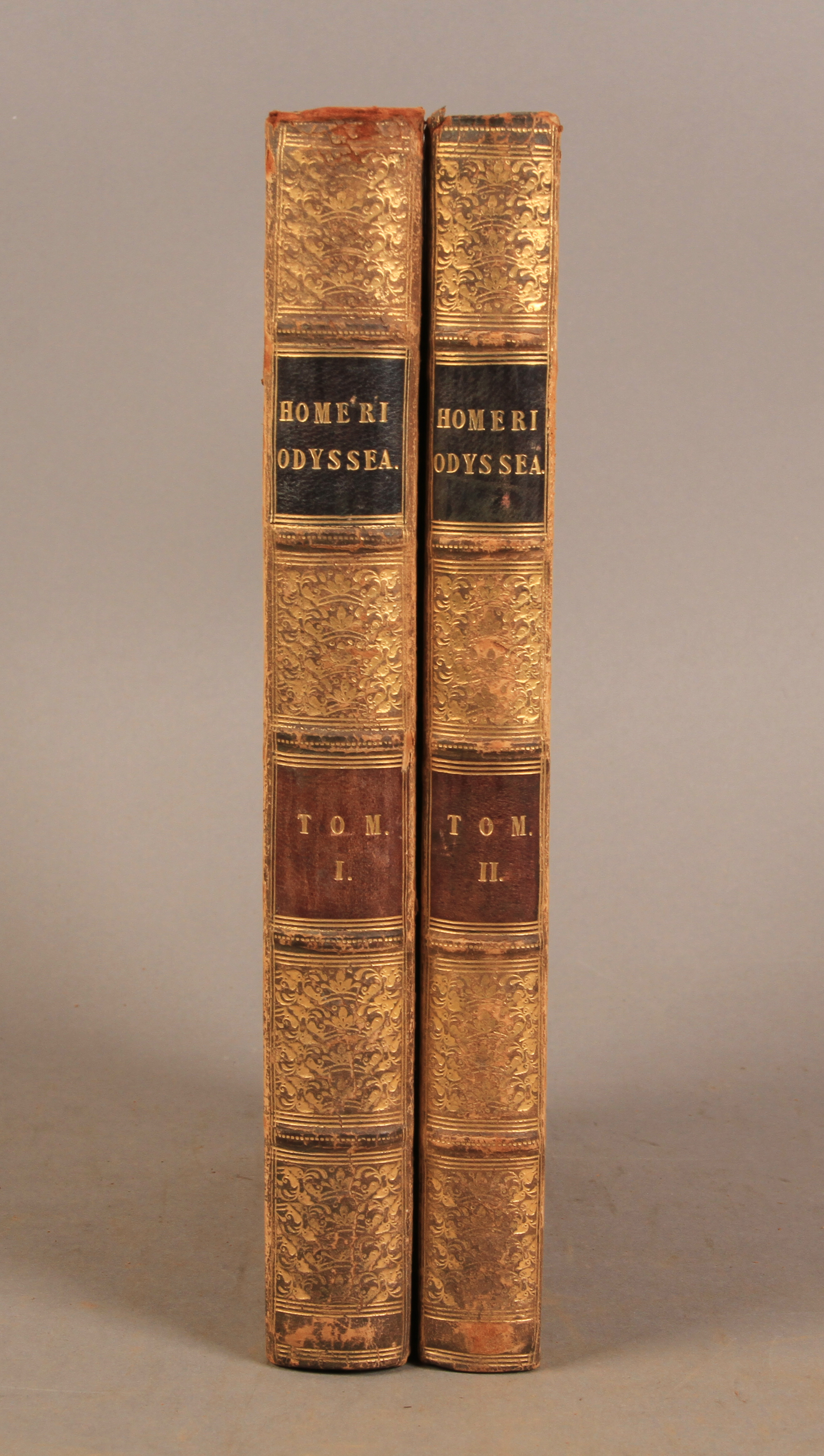 Homer, and Clarke, Samuel, Homeri Odyssea Graece et Latine. London, Longman, 1828. First edition - Image 2 of 2