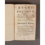[Bindings] Cheyne, George, An Essay on Regimen together with Five Discourses, Medical, Moral, and