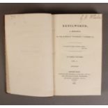 Scott, Walter, Kenilworth; A Romance. Edinburgh, Archibald Constable, 1821. First edition, three