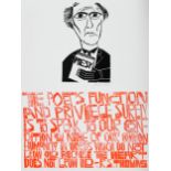 BY AND AFTER PAUL PETER PIECH (American 1920-1996) The Poet's Function and Privilege - R.S Thomas,