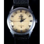 AN OMEGA GENTLEMAN'S CONSTELLATION WRISTWATCH c.1956 in stainless steel case (a/f incomplete,