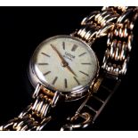 A TUDOR LADY'S WRISTWATCH c.1959 in 9ct gold case No. 336984, signed Rolex, signed Tudor 17 jewelled