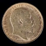 EDWARD VII Sovereign 1906 VF