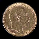 EDWARD VII Sovereign 1903 Melbourne Mint VF