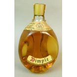 John Haig & Co Ltd - Dimple De Luxe Scotch Whisky, 70°, 26 2/3 Fl oz, labels fair, gold cap with