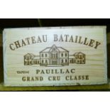 Chateau Batailley 2005, Grand Cru Classé Paiullac, Stored: Wine Society, 12 bottles, owc