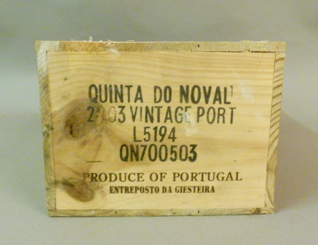 Quinta do Noval 2003 Vintage Port, 6 bottles, OWC