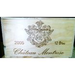 Chateau Montrose 2005, Grand Cru Classé, Saint - Estephe, Stored: Wine Society, 12 bottles, owc