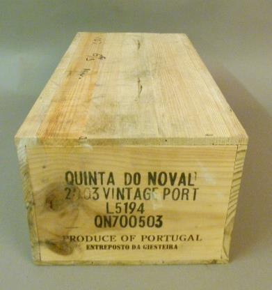 Quinta do Noval 2003 Vintage Port, 6 bottles, OWC - Image 2 of 2