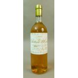 Chateau des Tours 1983, Sante-Croix-Du-Mont, CB, 1 bottle, label stained, foil good, level bottom