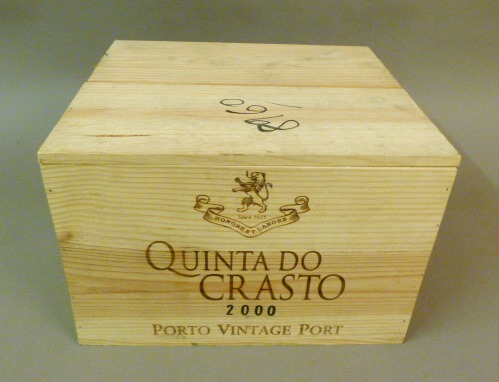 Quinta Do Crasto 2000 Vintage Port, 6 bottles OWC