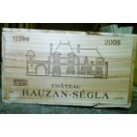 Chateau Rauzan Segla 2005, 2me Cru Classé Margaux, Stored: Wine Society, 12 bottles, owc