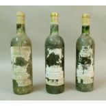 Chateau Cos Labory 1970 Grand Cru Classé, Saint-Estephe Medoc, CB, 3 bottles, labels poor, foil