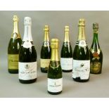 Champagne Jacquart, 1 bottle, Champagne Jules Mignon, 1 bottle, Champagne Vollereaux , 1 bottle,