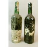 Taylor's 1970 Vintage Port, 2 bottles, partial labels, one foil capsule good, the other with partial