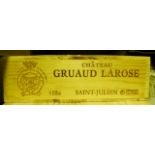Chateau Gruaud Larosse 2011, Saint-Julien, CB, 6 bottles, OWC