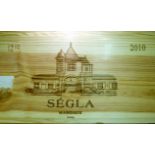 Chateau Segla 2010, Grand Cru Classé, margaux, CB, stored: Wine Society, 12 half bottles, owc