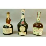 Mixed - Courvoisier Cognac *** Luxe, 40, 1 bottle, D.O.M Benedictine, 43 Degres, 1 bottle, Grand