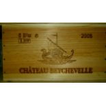 Chateau Beychevelle 2005, Grand Vin, Saint Julien, stored: Wine Society, 6 bottles, owc