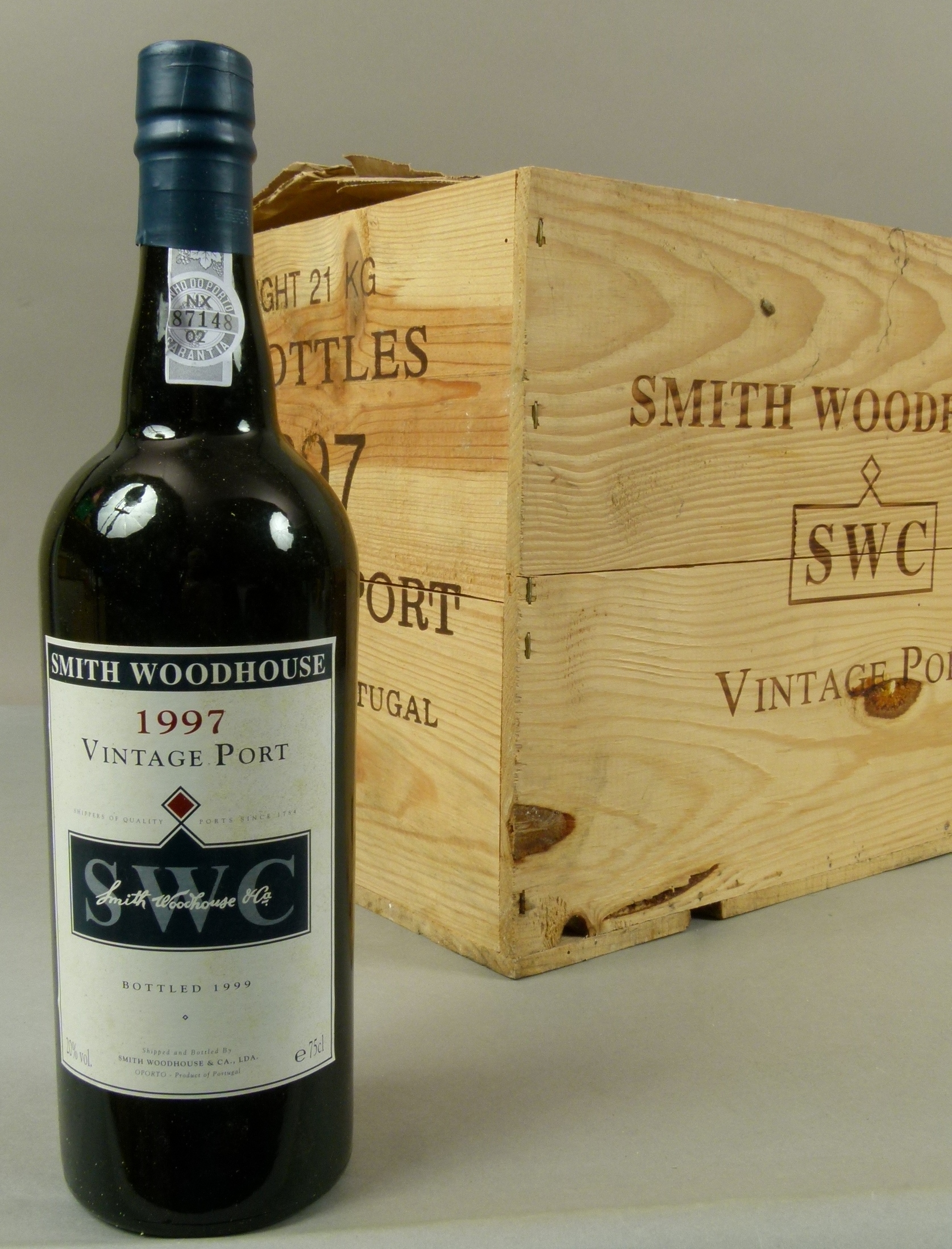 Smith Woodhouse 1997 vintage port, 6 bottles, owc