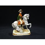 A 20th Century Continental China Military Equestrian Figure, Bessieres