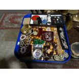 Two Trays Of Mixed Costume Jewellery