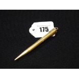 An 18ct Gold Encased Propelling Pencil, 19grm All In