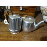 A Picquot Ware Teapot & Hot Water Jug