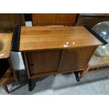 A Mid Century Two Door Teak Cabinet