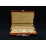 An Asprey Of London Jewellery Case With Removable Internal Tray