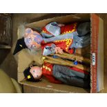 Two Mid Century Pelham Type Puppets