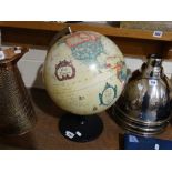 A Late 20th Century Table Globe