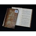 Antiquarian Book, "Easy Guide To Algebra" 2nd Edition 1751, Together With "Conversations On