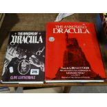 Two Hard Back Books Relating To Dracula