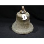 An Interesting Cast Ships Bell, Marked Enterprize, Amlwch 1839, 8.5" High