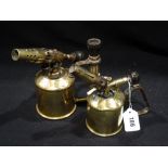 Two Vintage Sievert Brass Blow Torches