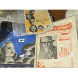 A Parcel Of Vintage Music Sheets