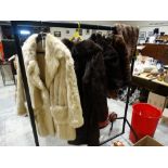 A Collection Of Vintage Fur Jackets & Wraps