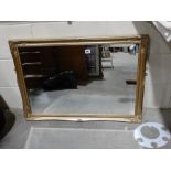 A Contemporary Gilt Framed Wall Mirror