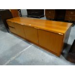 A Mid Century Teak Finish Lounge Cupboard