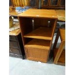 A Mid Century Teak Single Door Shelved Cabinet