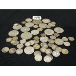 A Bag Of Silver Coinage